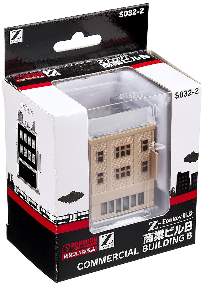 (未使用･未開封品)　ロクハン Zゲージ S032-2 商業ビルB f4u0baa Amazon.co.jp: ロクハン Zゲージ S032-2 商業ビルB : Hobbies